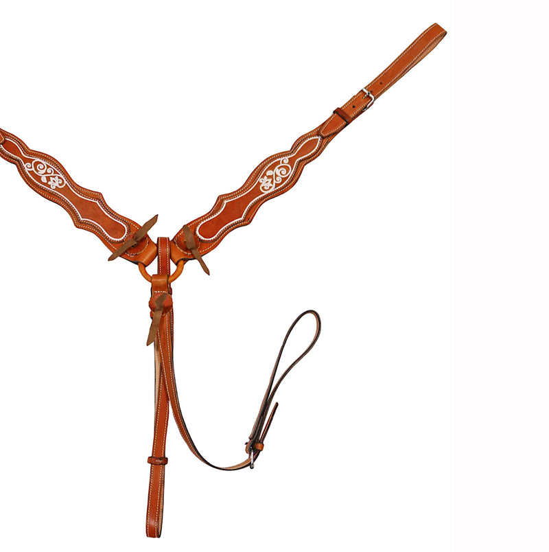 Miel Charro Pecho Pretal Pintada Breastcollar