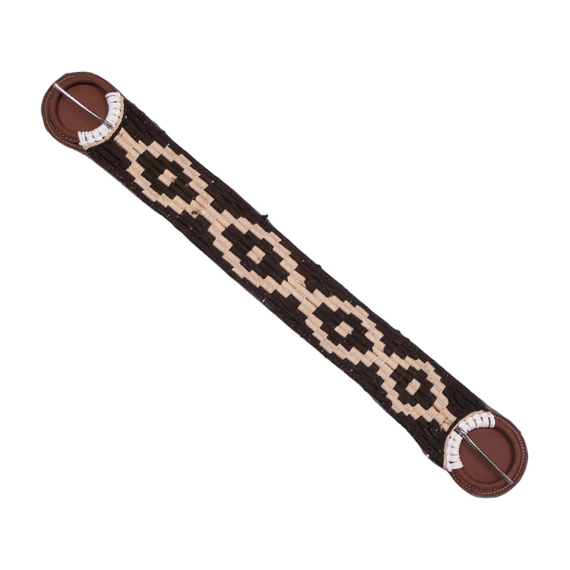 36.5" Brown Braided Horse Cinch Cincho Cafe