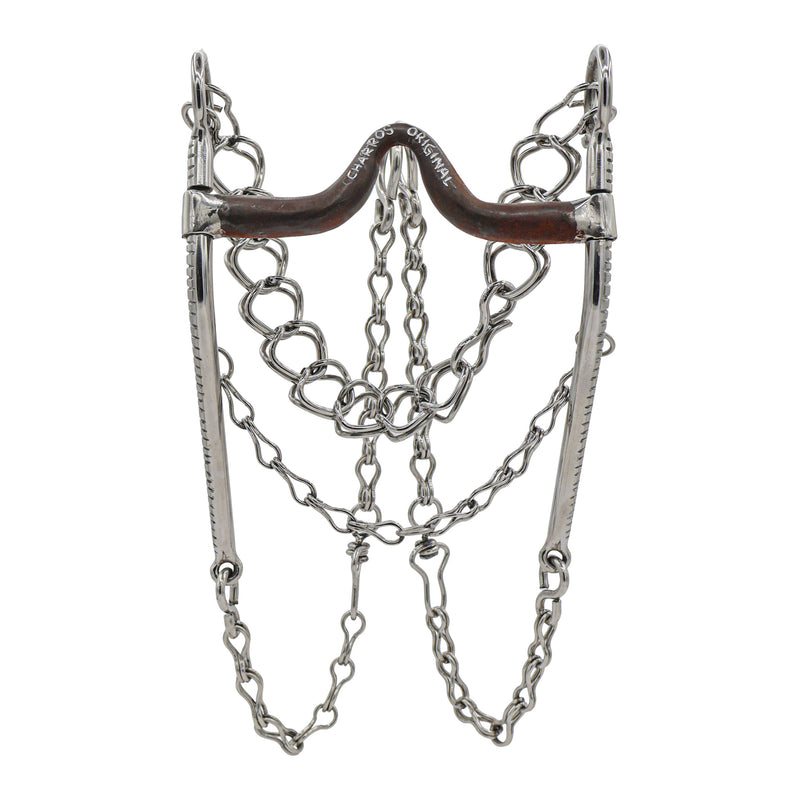 5 3/8" Acero Charro Freno Horse Mexican Caballo Bit