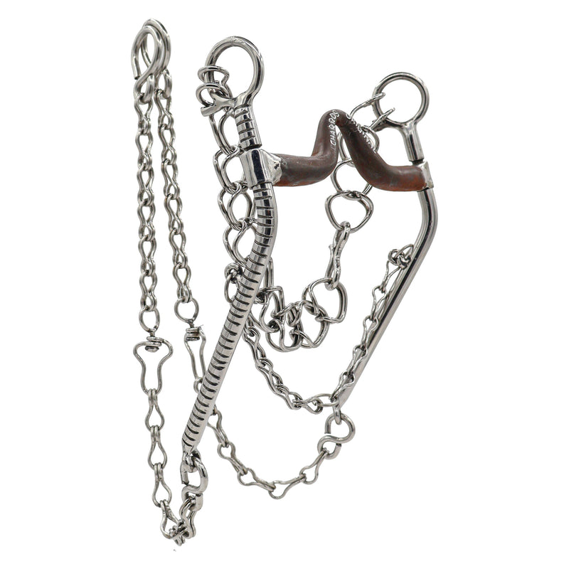 5 3/8" Acero Charro Freno Horse Mexican Caballo Bit