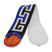 38" Cincho Black Hebilla Horse Braided Cinch - M-Royal Saddles - Charro Cinchos