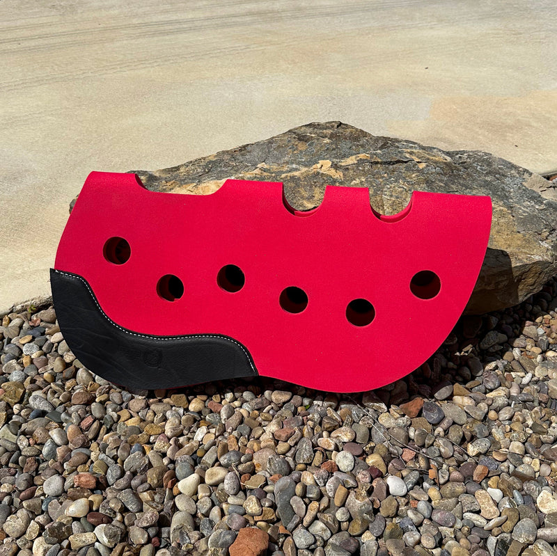 Carona Charra Roja Cola Pato Horse Saddle Pad