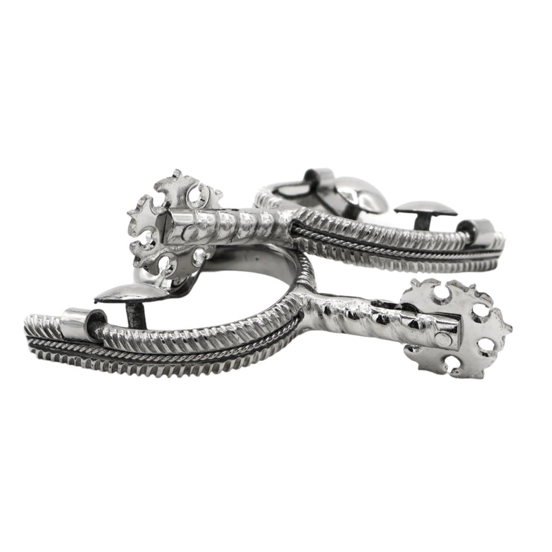 Espuelas Acero Mexican Charro Spurs Coleadero