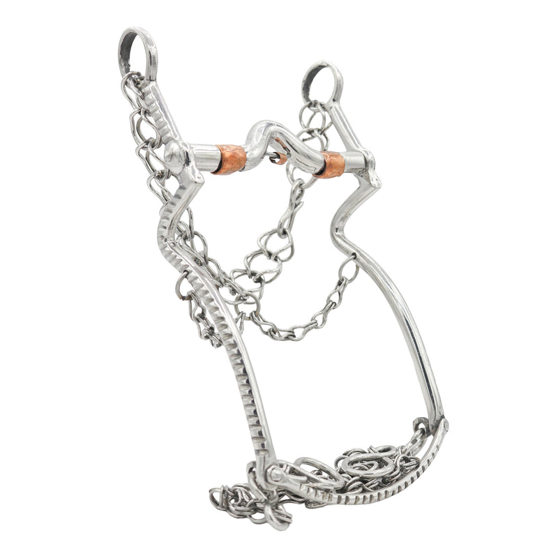 5 1/2" Freno Charro Con Cobre Horse Bit