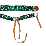 Charro Breast Collar Set Braided Cotton Cinch Tie Down (Pecho Pretal y Cincho) - M-Royal Saddles - Charro Breastcollar/Pechera