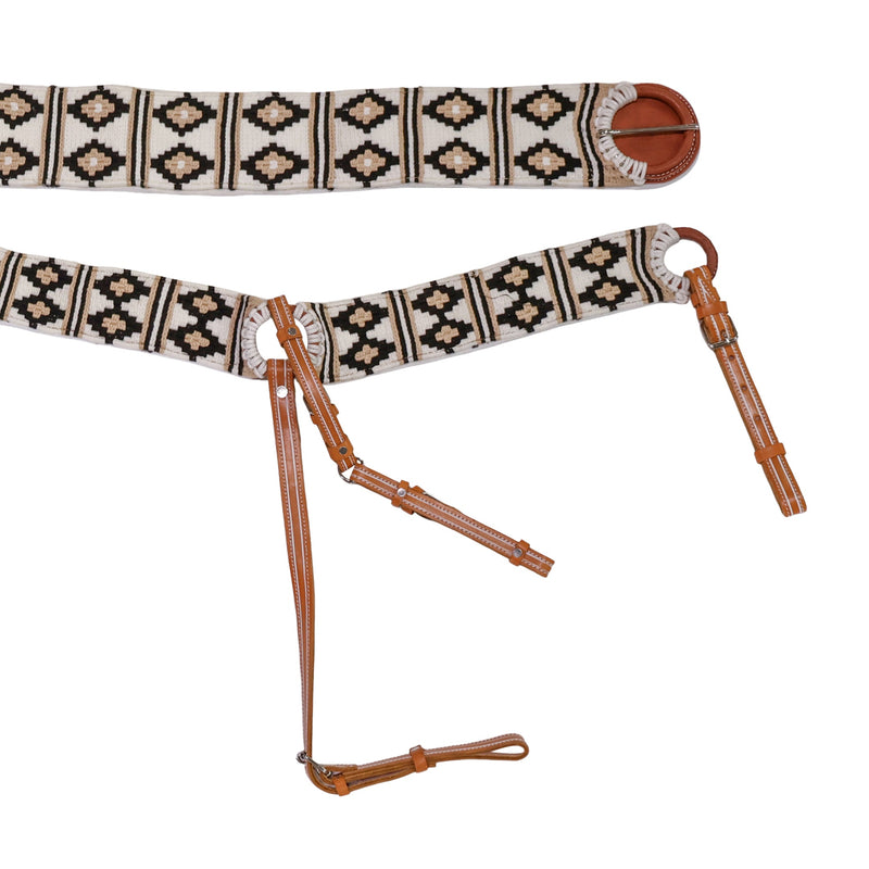 Pecho-Pretal Para Caballo Horse Breast Collar CIncho - M-Royal Saddles - Charro Breastcollar/Pechera