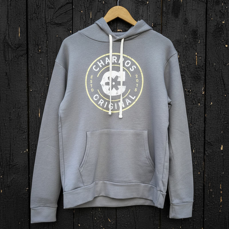 Logo Badge "C" Stone Charros Hoodie
