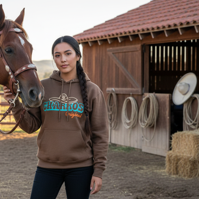 Charros "Sombrero" Cafe Hoodie