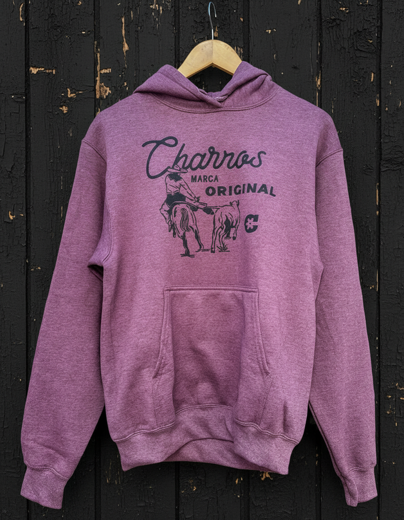 "Colas" Marca Original Maroon Hoodie
