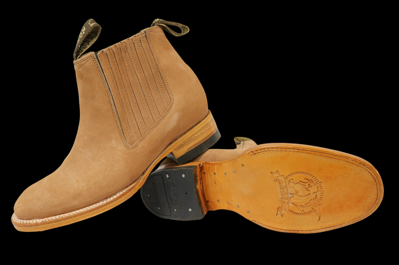 Charro Botines Pinon "Aragon" Mexican Charro Ankle Boots