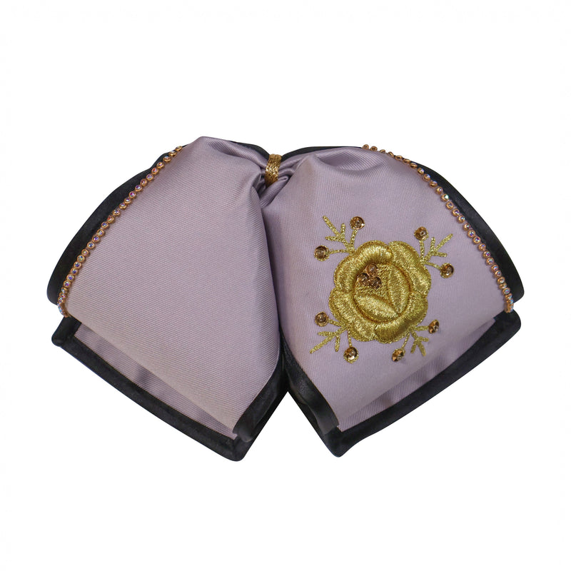 Gris Two-Tone Mono Mexican Bowtie Charreria Charro
