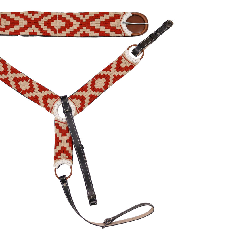 Charro Breast Collar/ 31" Cinch Pechera Para Caballo Cincho