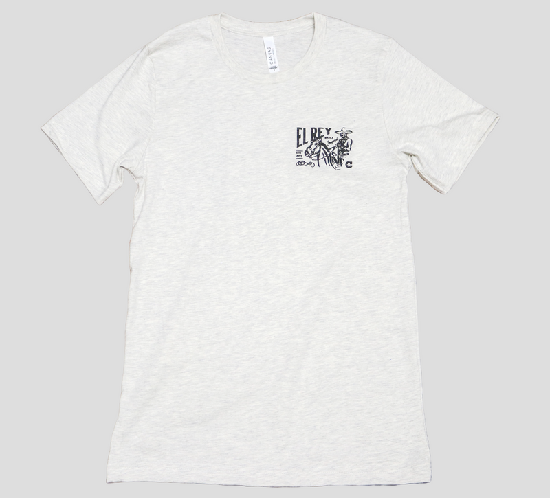 XL Oatmeal Original "El Rey" Playera T-Shirt