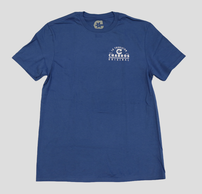 Blue "C" La Tradicion Badge Tee