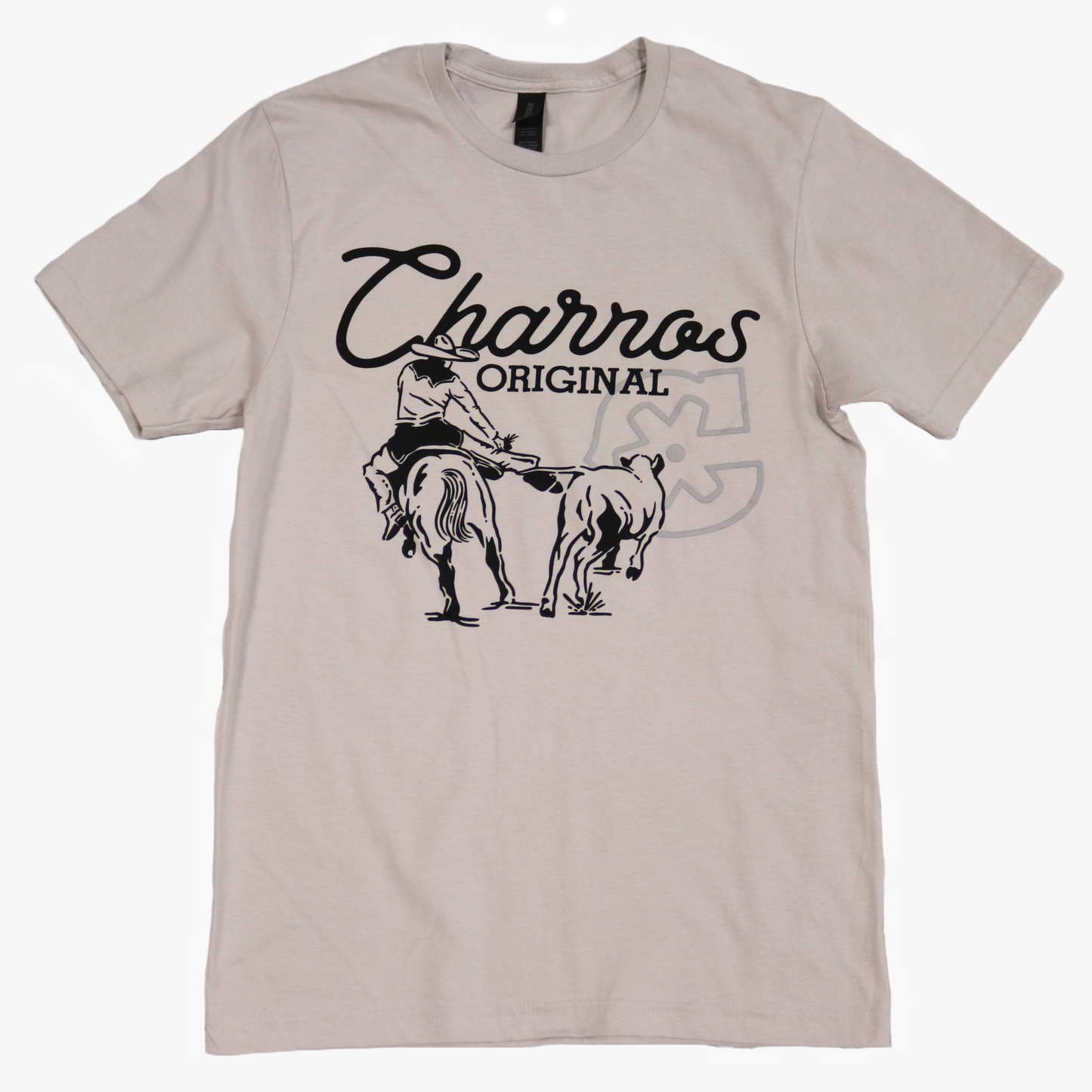 "Colas" Ice Grey Charros Tee