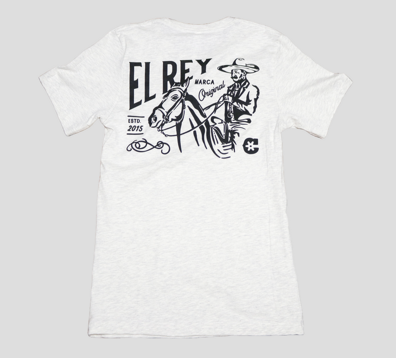 XL Oatmeal Original "El Rey" Playera T-Shirt