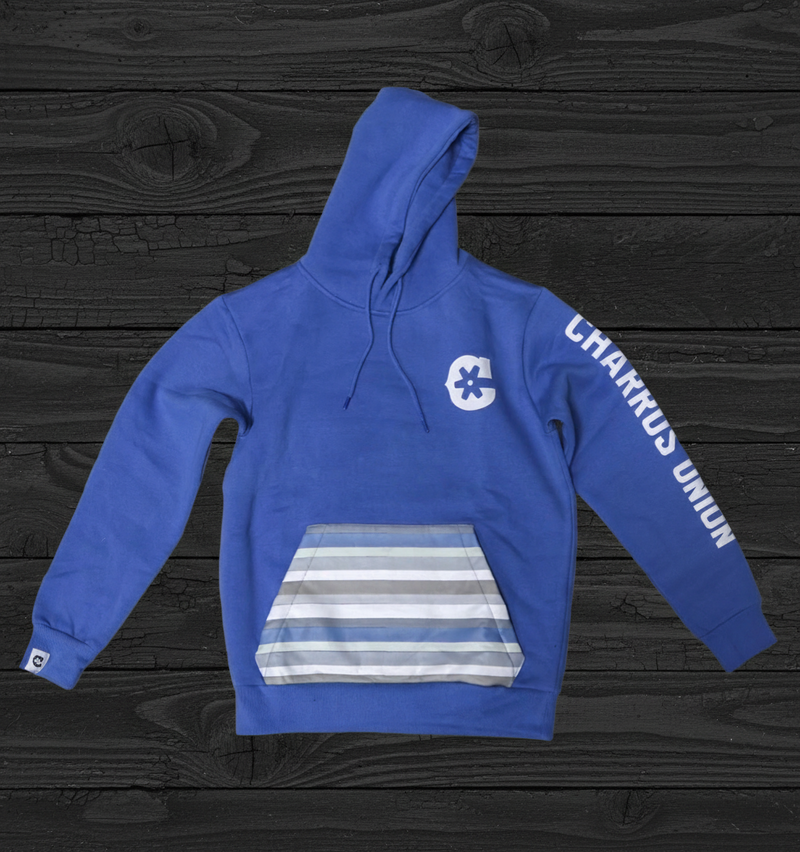 Blue "C" Charros Hoodie(Fitted)