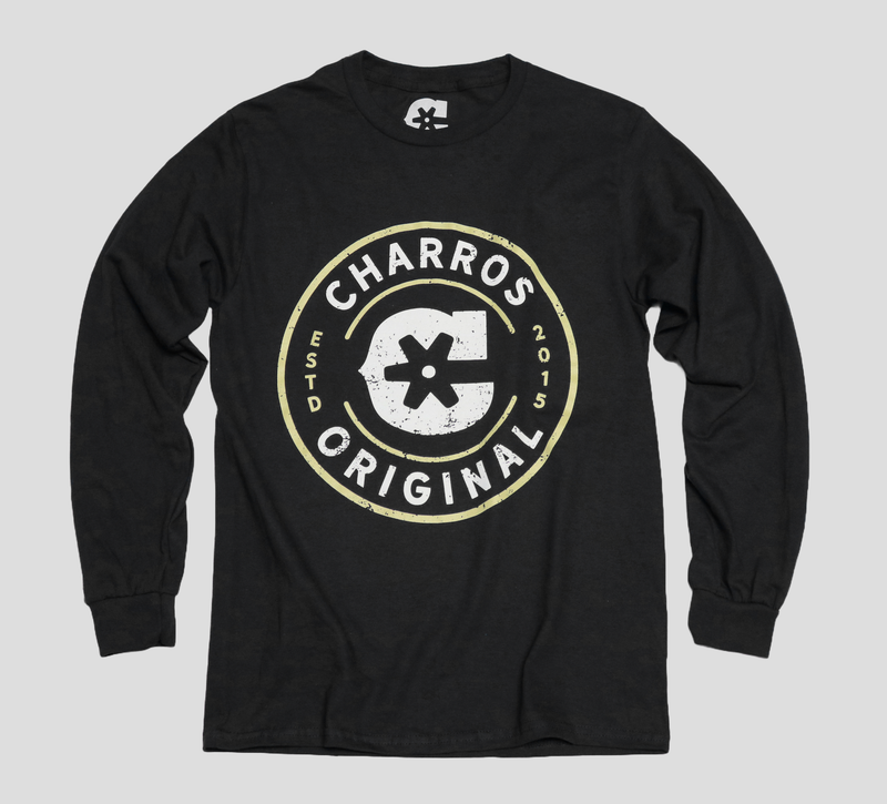 Black Logo "C" Badge Long Sleeve