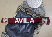 Avila Maroon Vino Sarape Charro Saddle - M - Royal Saddles - Sarapes