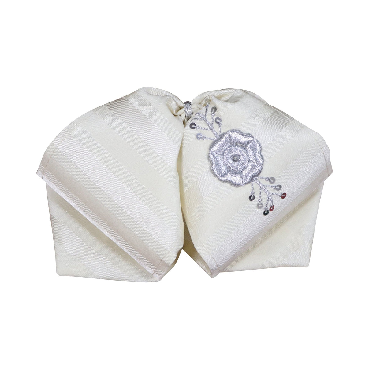 Beige Camisa Charra Mono Flor Bowtie - M - Royal Saddles - Monos Charros