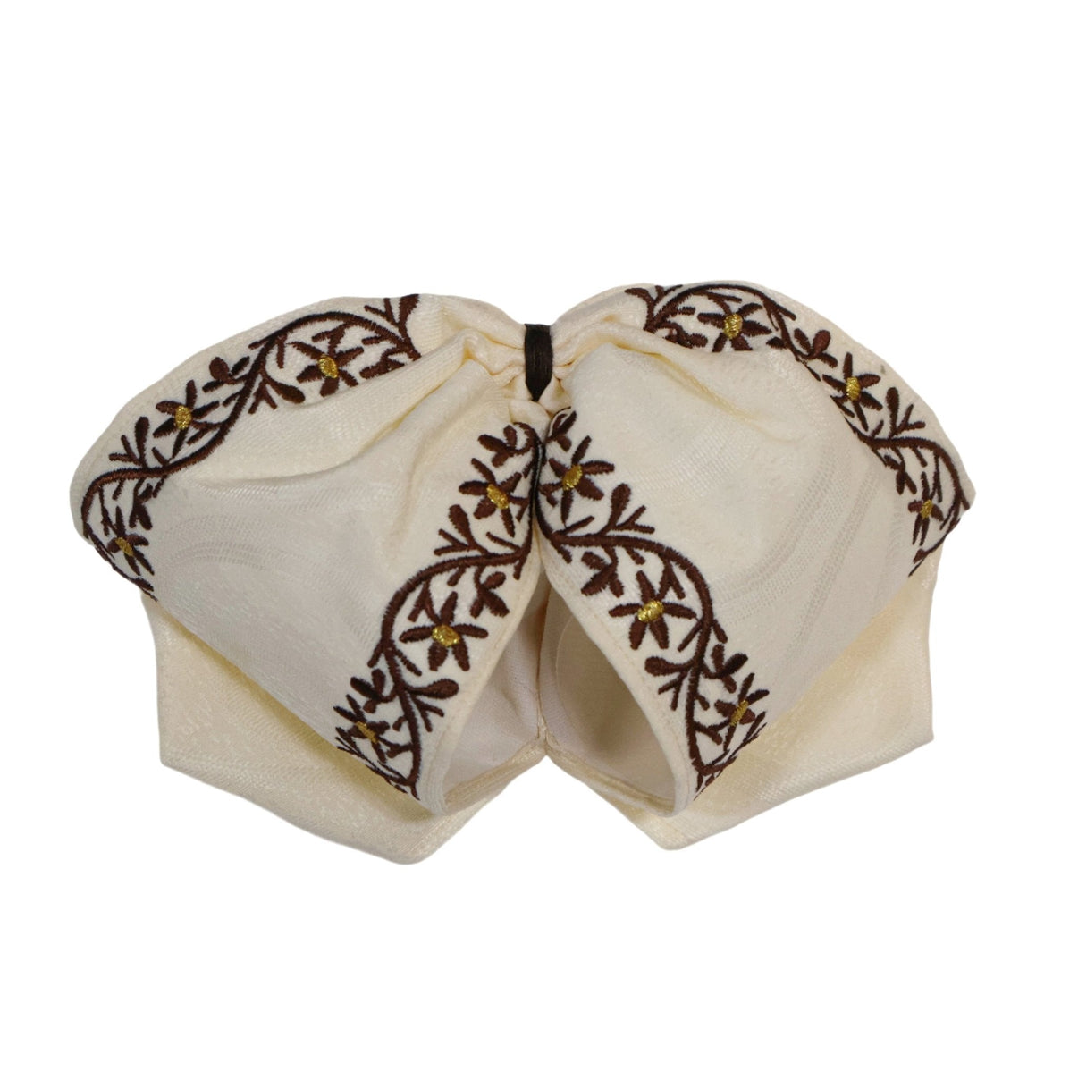 Beige Mexican Charro Mono Diseno Flor - M - Royal Saddles - Monos Charros