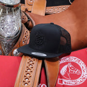 Black "Aguila" Mexico Charros Original Hat - M - Royal Saddles - Charros Original Hats
