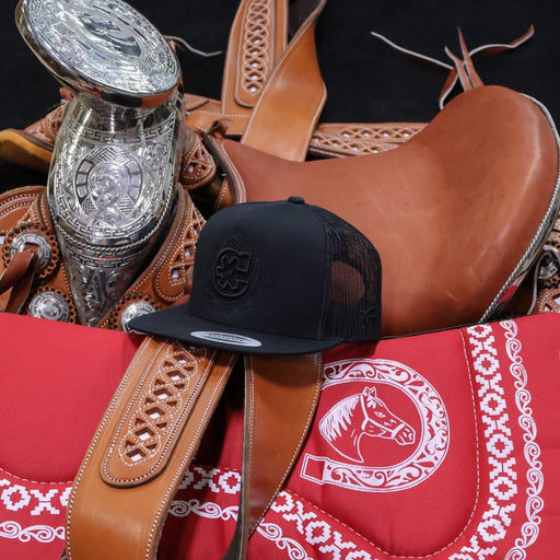 Black "Aguila" Mexico Charros Original Hat - M - Royal Saddles - Charros Original Hats