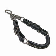 Black Charro Bosal De Tijeras Scissor Leather - M - Royal Saddles - Charro Bozal