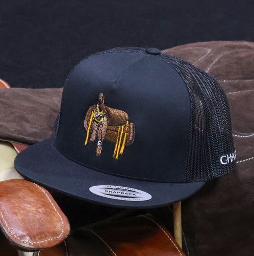 Black Escaramuza Albarda Snapback - M - Royal Saddles - Charros Original Hats