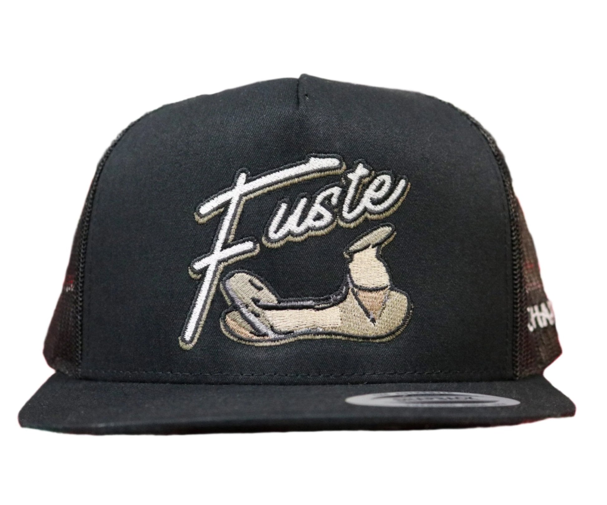 Black "Fuste" Original Trucker Hat - M - Royal Saddles - Charros Original Hats