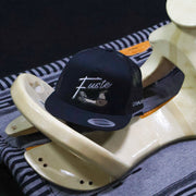 Black "Fuste" Original Trucker Hat - M - Royal Saddles - Charros Original Hats