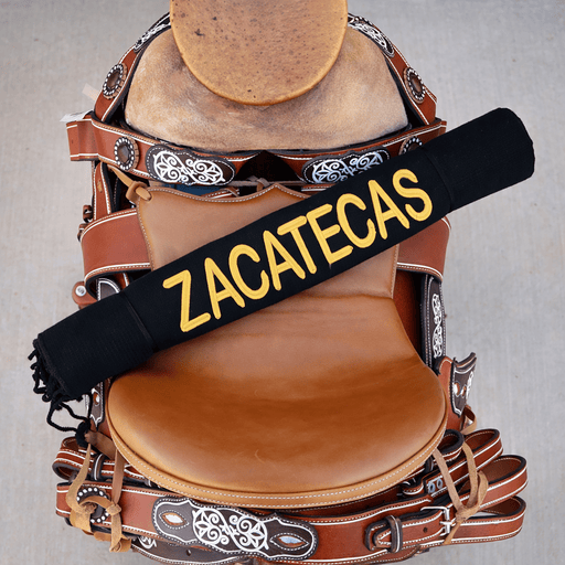 Black Zacatecas Sarape Charro Montura - M - Royal Saddles - Sarapes