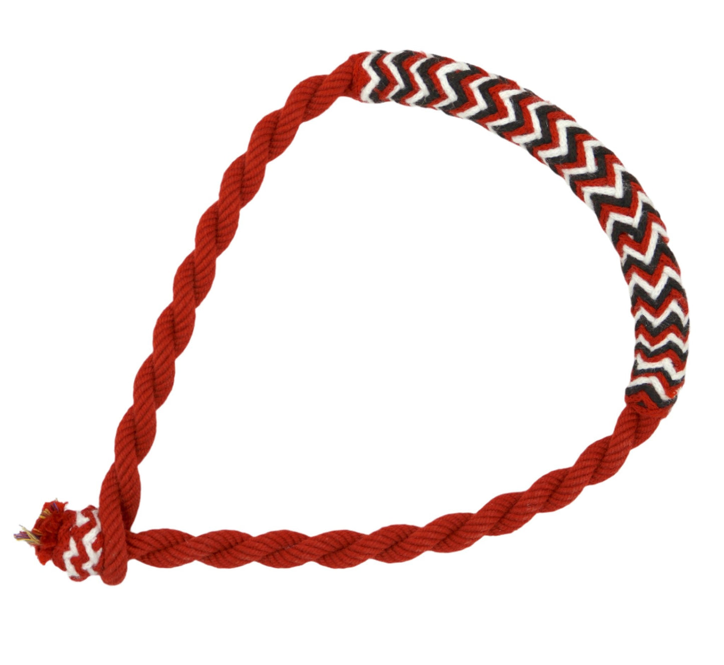 Bosal Charro Naranja Algodon Trenzado Horse Cotton Braided Bosal Orange - M - Royal Saddles - Charro Bozal