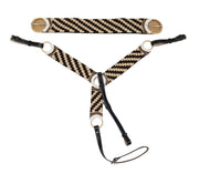 Brown Charro Pechera / 35" Cincho (SET) Breastcollar/Cinch - M - Royal Saddles - Charro Breastcollar/Pechera