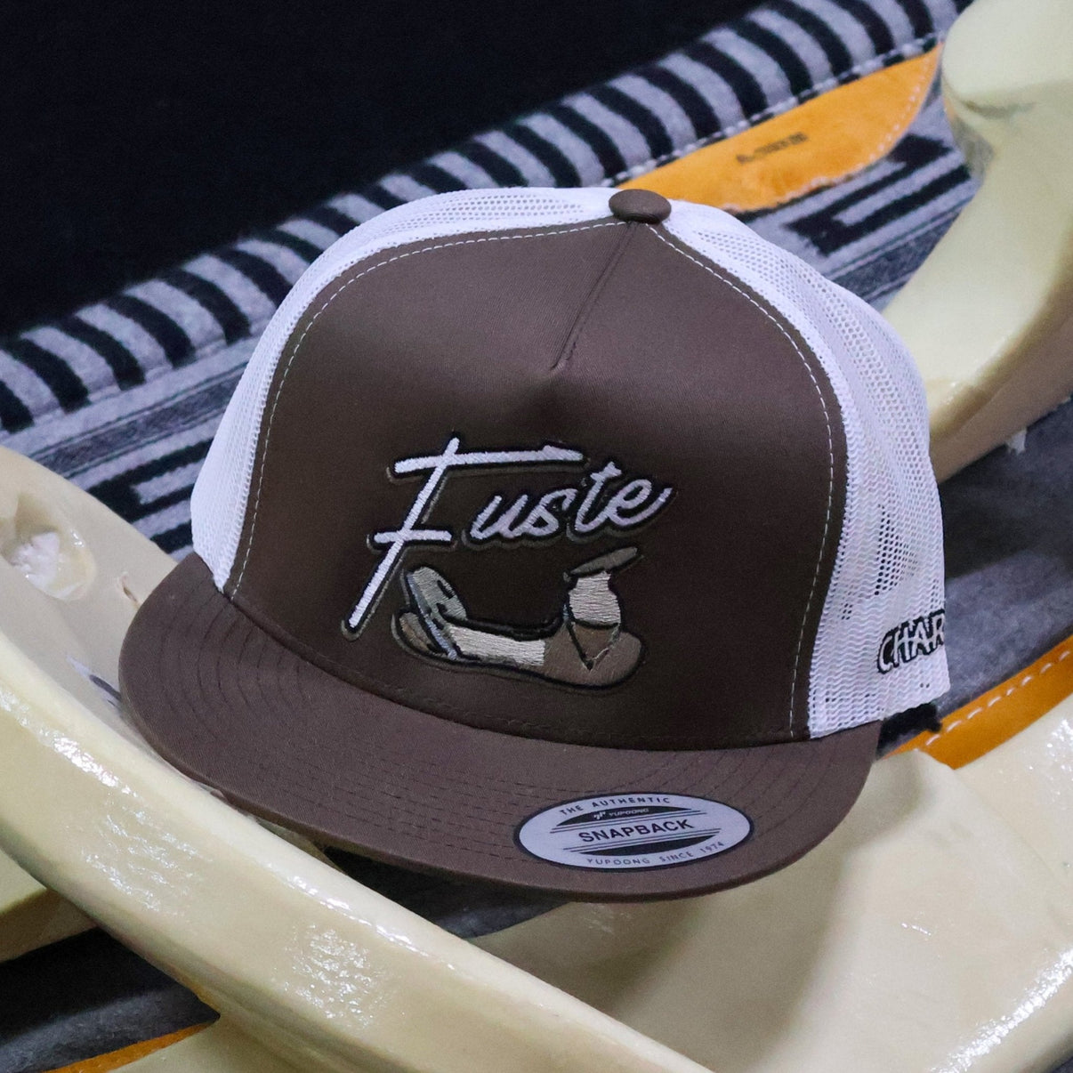 Brown "Fuste" Original Trucker Hat - M - Royal Saddles - Charros Original Hats