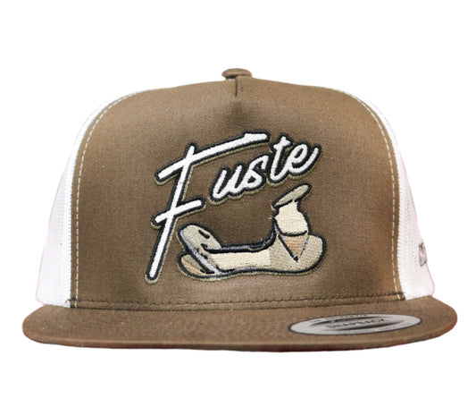 Brown "Fuste" Original Trucker Hat - M - Royal Saddles - Charros Original Hats