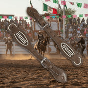 Cafe Correones Espuelas Piteados Charro Spur Straps - M - Royal Saddles - Charro Spurs Strap