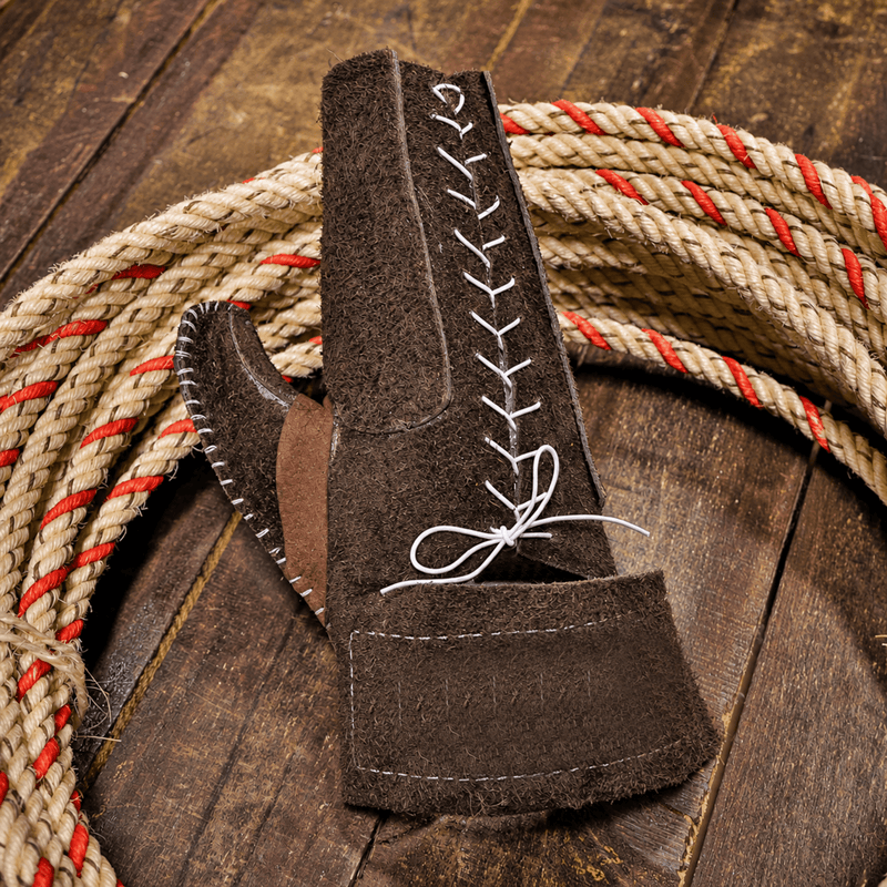 Cafe Large Manilla De Piales Charro Charreria - M-Royal Saddles - Ropes/Sogas