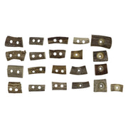 Chapetones De Cuerno De Venado Para Monturas Charras - M - Royal Saddles - Charro Saddle Parts