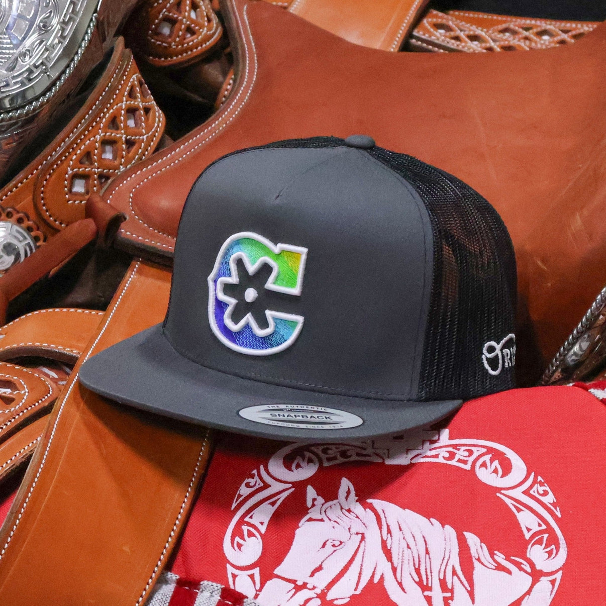 Charcoal Charros Original Hat - M - Royal Saddles - Charros Original Hats