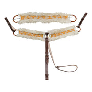 Charro 33.5" Cinch Borrega Pechera Wool Breastcollar - M - Royal Saddles - Charro Breastcollar/Pechera