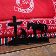 Charro At The Cross Free Standing Charreria Decor - M - Royal Saddles - Decor & Gifts