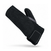 Charro Black Glove Large Manilla Charra Para Piales Gamuza - M-Royal Saddles - Ropes/Sogas
