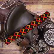 Charro Black Sarape Montura Fino Saddle - M - Royal Saddles - Sarapes