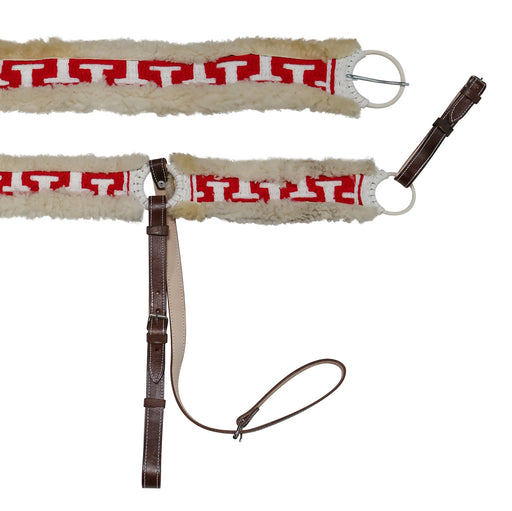 Charro Borrega Pecho Pretal 34.5" Cinch Wool Cincho - M - Royal Saddles - Charro Breastcollar/Pechera