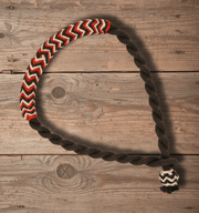 Charro Brown Bosal Horse Bosal Cotton - M - Royal Saddles - Charro Bozal