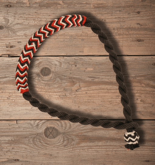 Charro Brown Bosal Horse Bosal Cotton - M - Royal Saddles - Charro Bozal