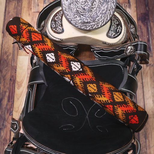 Charro Brown Grueso Sarape Montura Fino Saddle - M - Royal Saddles - Sarapes