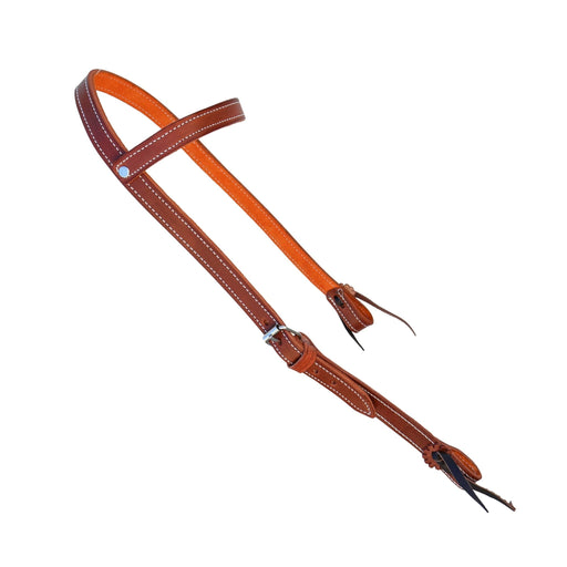 Charro Chedron Headstall Cabezada Lienzo - M - Royal Saddles - Charro Headstalls/Cabezada