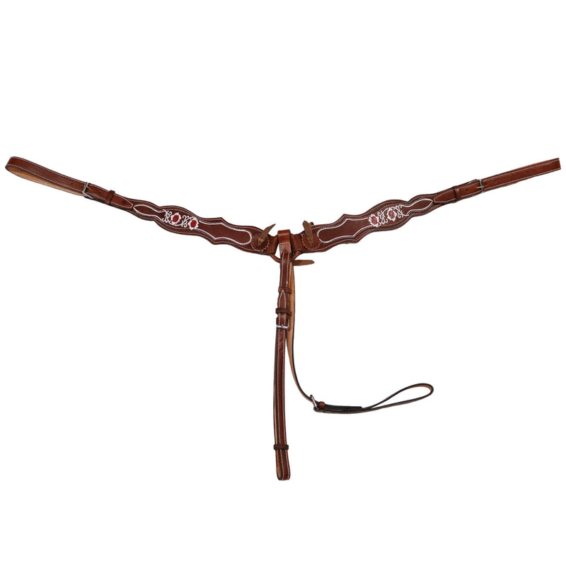 Charro Chedron Pecho Pretal Caballo Painted Breastcollar - M - Royal Saddles - Charro Breastcollar/Pechera